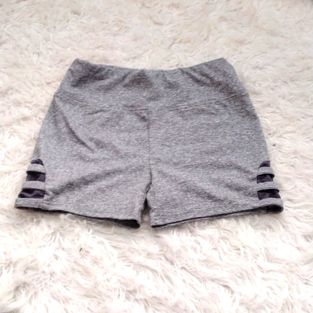Kids justice shorts, size 12, grey